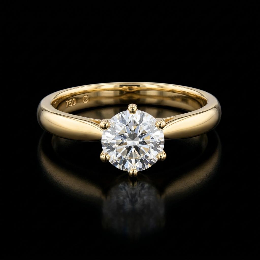 Custom sapphire ring design with pavé band crafted in Singapore